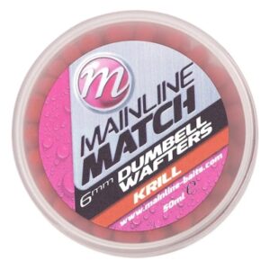 Mainline Match Dumbell Wafters Red Krill
