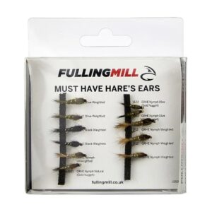 Fulling Mill Must Have Hares Ears 11 Flies