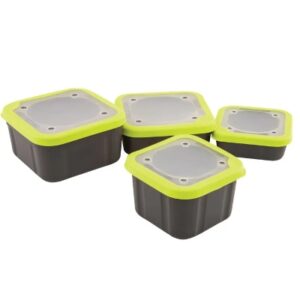 Matrix Solid Top Bait Boxes Grey/Lime