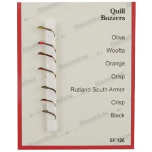 Snowbee Quill Buzzers Fly Selection