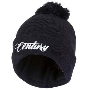 Century NG Navy Blue Fishing Beanie Hat With Bobble