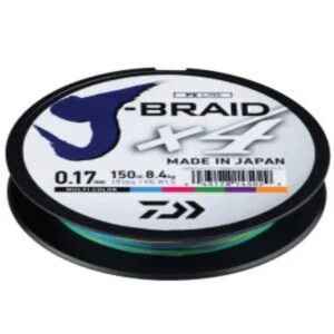 Daiwa J-Braid X4 Multi-Colour