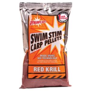 Dynamite Baits Swim Stim Red Krill Carp Pellets