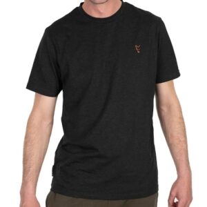 Fox Collection Black & Orange Lightweight Fishing T-Shirt