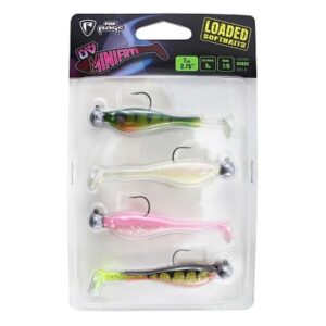 Fox Rage Ultra UV Micro Fry Mixed Colour Loaded Fishing Lure Pack 5g