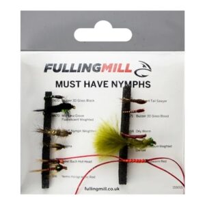Fulling Mill Must Have Nymphs 11 Flies