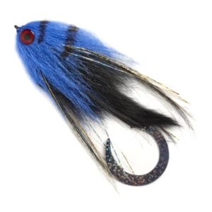 Fulling Mill Paolos Wiggle Tail Bunny Black & Blue Fishing Fly