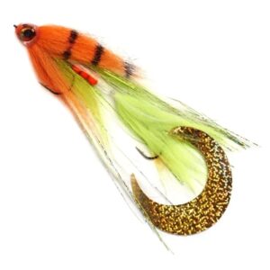 Fulling Mill Paolos Wiggle Tail Fire & Tiger Fishing Fly