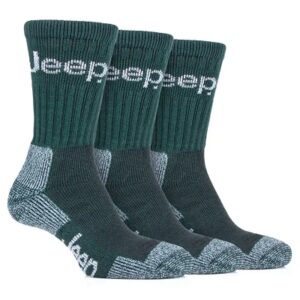 Jeep Luxury Terrain Boot Socks Forest / Grey