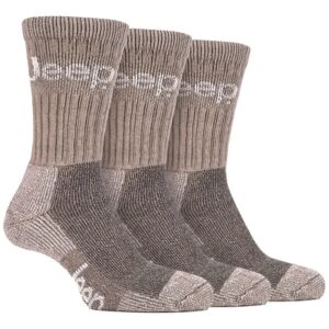 Jeep Luxury Terrain Boot Socks Khaki / Sand