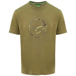 Korda LE Distressed Logo Olive Fishing T-Shirt