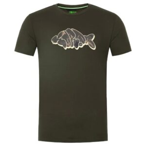 Korda Outline Dark Olive Fishing T-Shirt