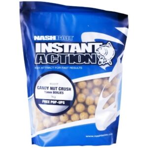 Nash Instant Action Candy Nut Crush Boilies – SINGLE BAG