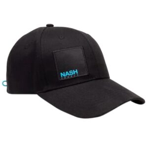 Nash Square Print Black Baseball Cap
