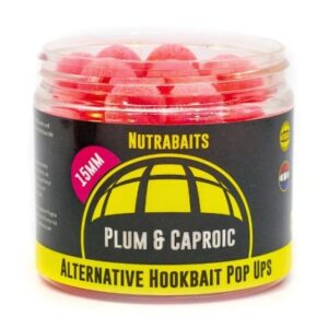 Nutrabaits Plum & Caproic Alternative Hookbait Fishing Pop Ups