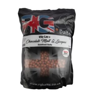 RG Baits Vita-Lac Chocolate Malt + Scopex Stabilised Bait Bundle 5kg