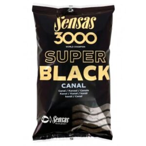 Sensas 3000 Super Black Canal 1kg