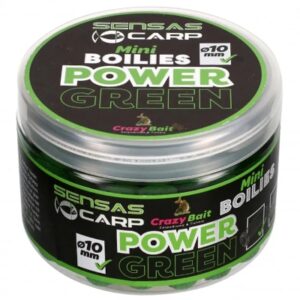Sensas Crazy Bait Crazy Mini Boilies Power Green 80g