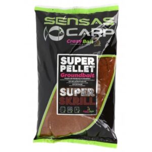 Sensas Crazy Bait Super Pellet Groundbait Super Krill 1kg