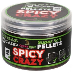 Sensas Crazy Bait Super Soft Pellets Spicy Crazy 60g