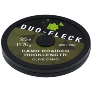 Thinking Anglers Duo-Fleck Camo Braided Hooklength
