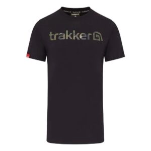 Trakker CR Camo Logo Black T-Shirt