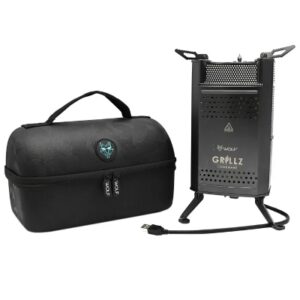 Wolf GRILLZ Biomaster Fishing Stove With EVA Case
